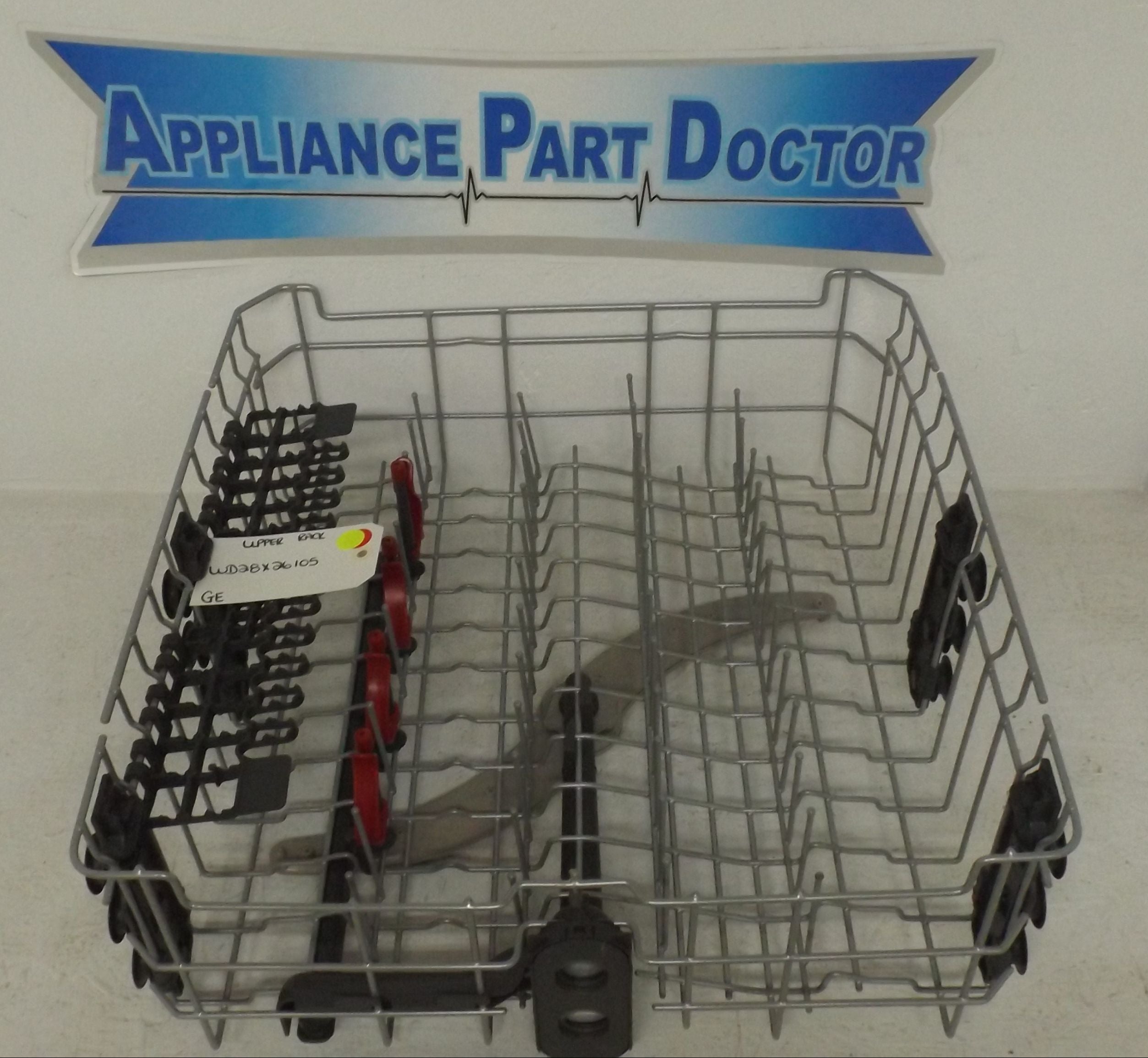 GE DISHWASHER WD28X26105 UPPER RACK (USED) GE DISHWASHER WD28X26105 UPPER RACK (USED)